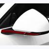 For Ford Mustang 2015- Real Carbon Fiber Rearview Mirror Cover Trim Stickers Decorations Car Exterior Accessories