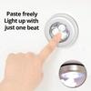 Battery-Free Touch LED Night Light-USB Rechargeable Stick-On Wall Lamp for Outdoor Camping,RV,Closet&Kitchen,Durable Motion