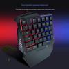 G7 One-Handed Mechanical Gaming Keyboard with Color Backlight for PUBG Esports