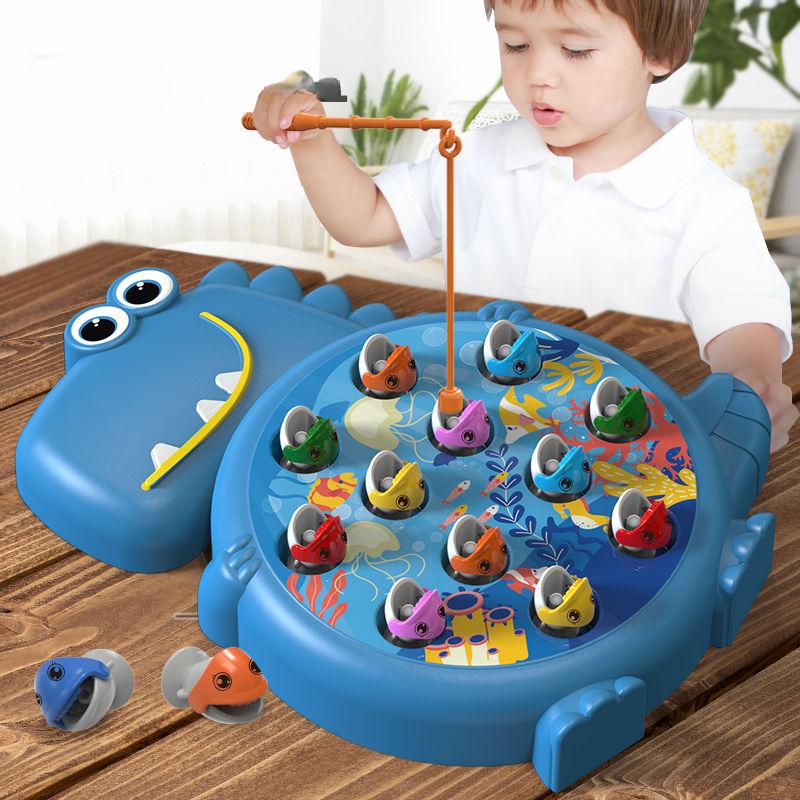 Kids Fishing Toy Set Magnetic Fishing Toy for Kids Baby Fishing Toy Early Education Puzzle Intelligence for Girls and Boys