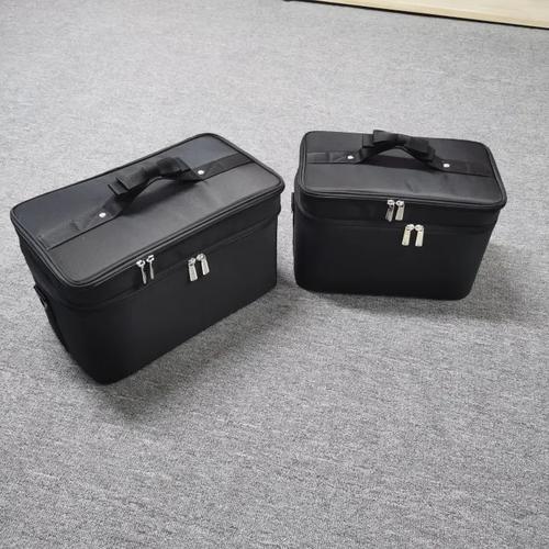 Professional Makeup Bag Large Capacity Cosmetic Organizer Standing Bridal Touch Up Bag