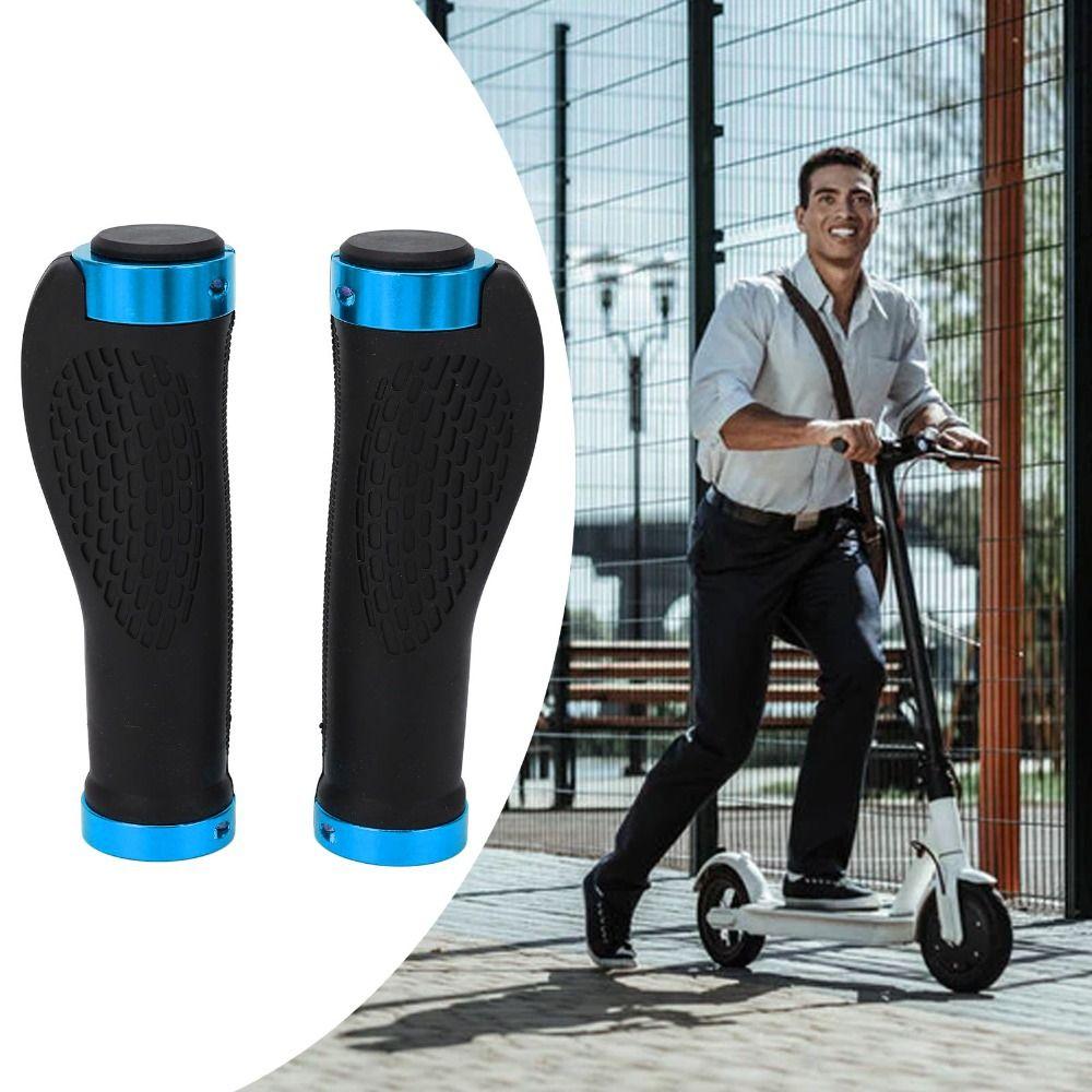 1Pair Anti-Slip Electric Scooter Handle Sleeve Rubber Bike Handlebar Grips Downhill Cycling