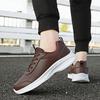 Męskie i Damskie Lekkie Buty Sportowe, Wiosenne Niskie Skórzane Buty, Para Duży Rozmiar Casualowe Buty do Chodzenia i Biegania