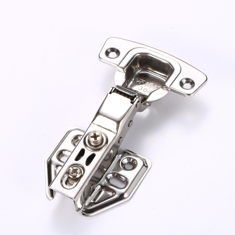 304 Stainless Steel Hydraulic Cabinet Door Hinge with Damping Spring