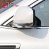 Car Side Door Rearview Mirror Frame Cover Trim ABS Chrome Decoration for Renault Kadjar 2015 2016 2017 2018