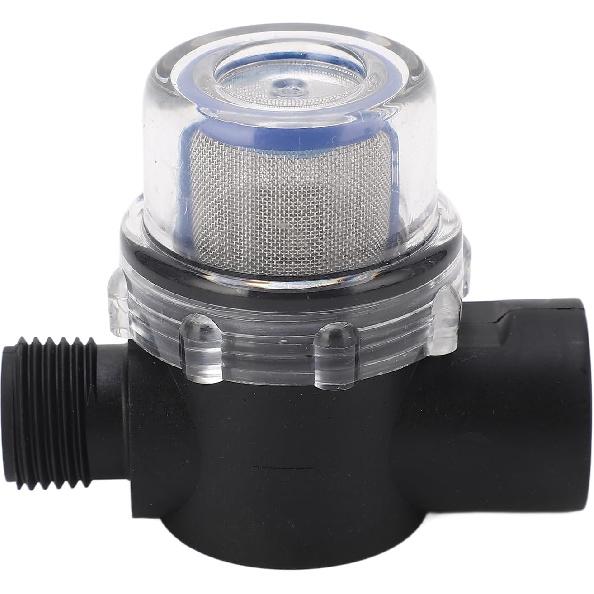 1/2 In. Water Pump Strainer 14, Effective Filtration, Easy To Install, Female Threaded Inline Filter, Plastic Construction for Oil System