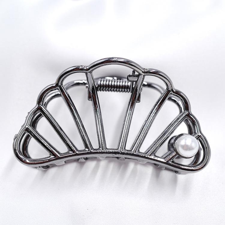 Unique Fashion Hair Accessories Ladies Geometric Metal Korean Hair Claw Clip