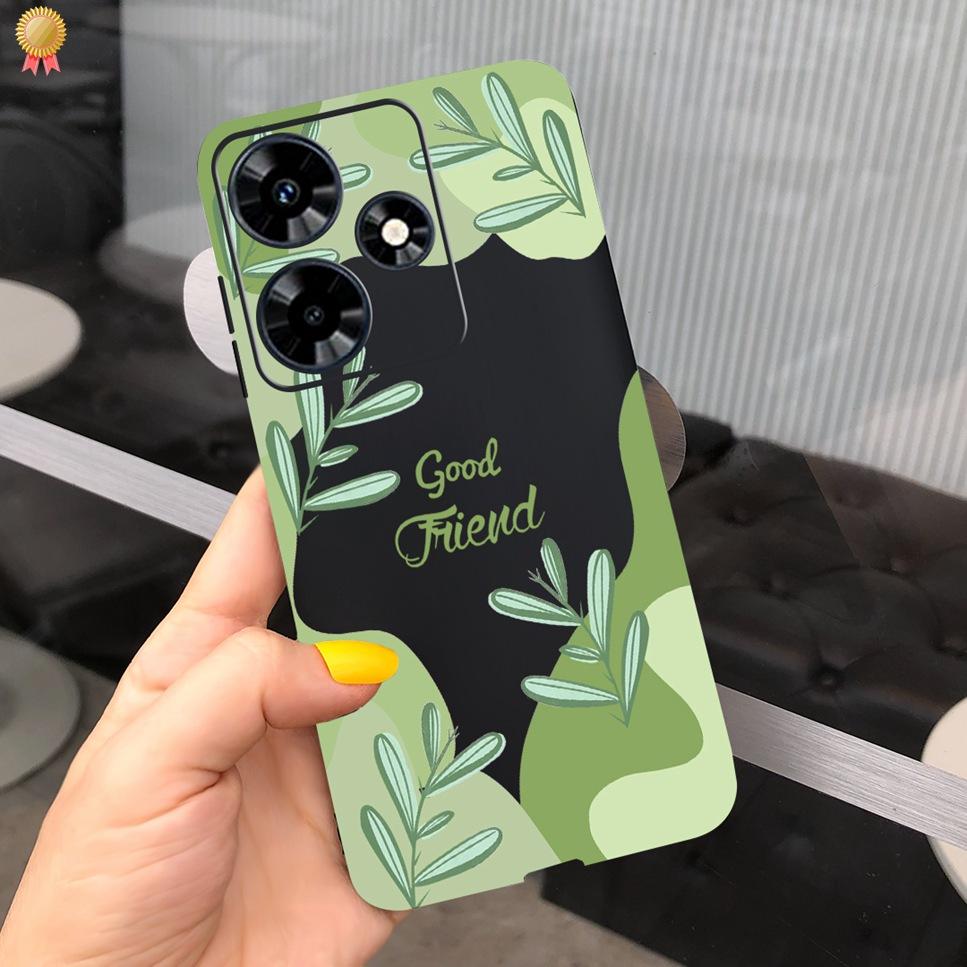 For Infinix Hot 30 Play 30i 4G Case Cute Astronaut Painted TPU Silicone Shockproof Cover For Infinix Hot 30 Play 30i Phone Case