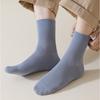 10/5/1 Pairs Men's Mid-tube Mesh Socks Ultra-thin Deodorant Sweat-absorbent Breathable Socks Business Casual Men's Long Socks Trendy