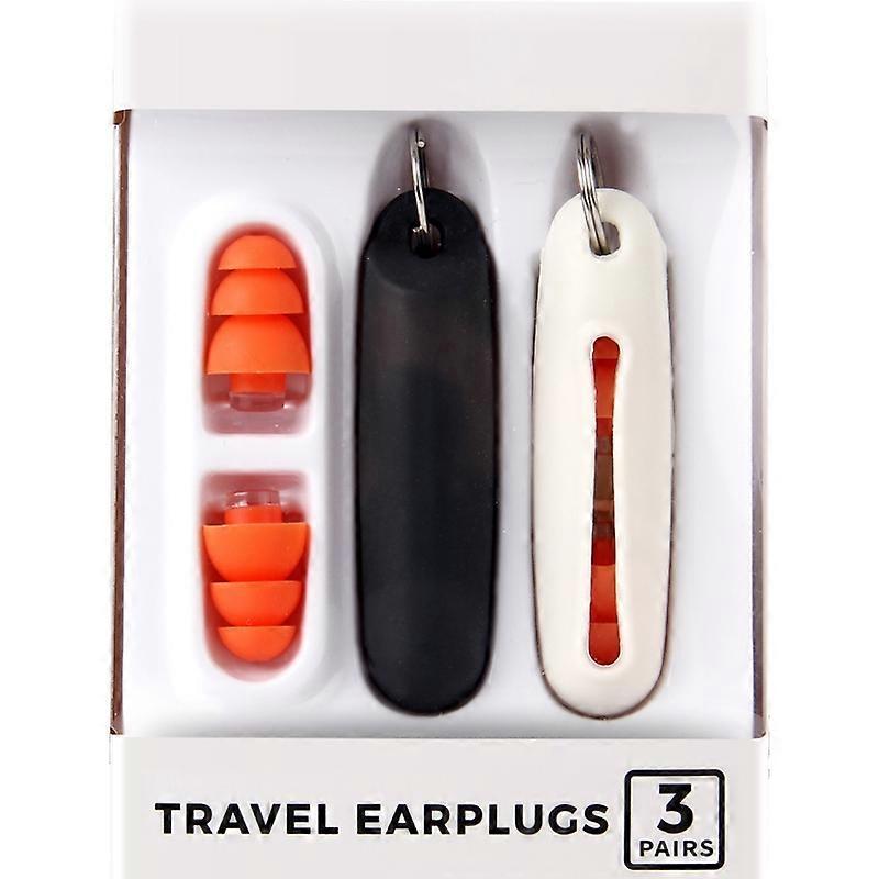 Anti-Noise Sleep Earplugs Silicone Soundproof Earplugs Industrial Noise Cancelling Silent Earplugs(White)