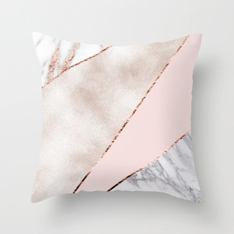 Pillow  Cover Geometric Style Colored Printed Decorative Pillowcase Square Sofa Cushion Cover
