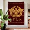 Roman SSPQR Cartoon Tapestry Art Science Fiction Room Home Decor Art Home Decor