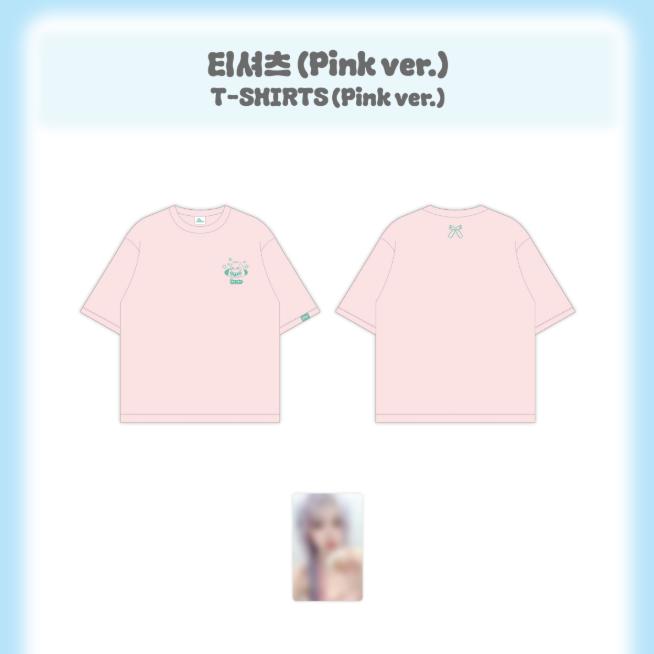 i-dle YUQI Motivation T-shirt Pink ver.