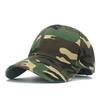Men Women Summer Cotton Camouflage Printed Baseball Caps Sunhat Outdoor Unisex Sports Adjustable Snapback Anti-Uv Hat Visors