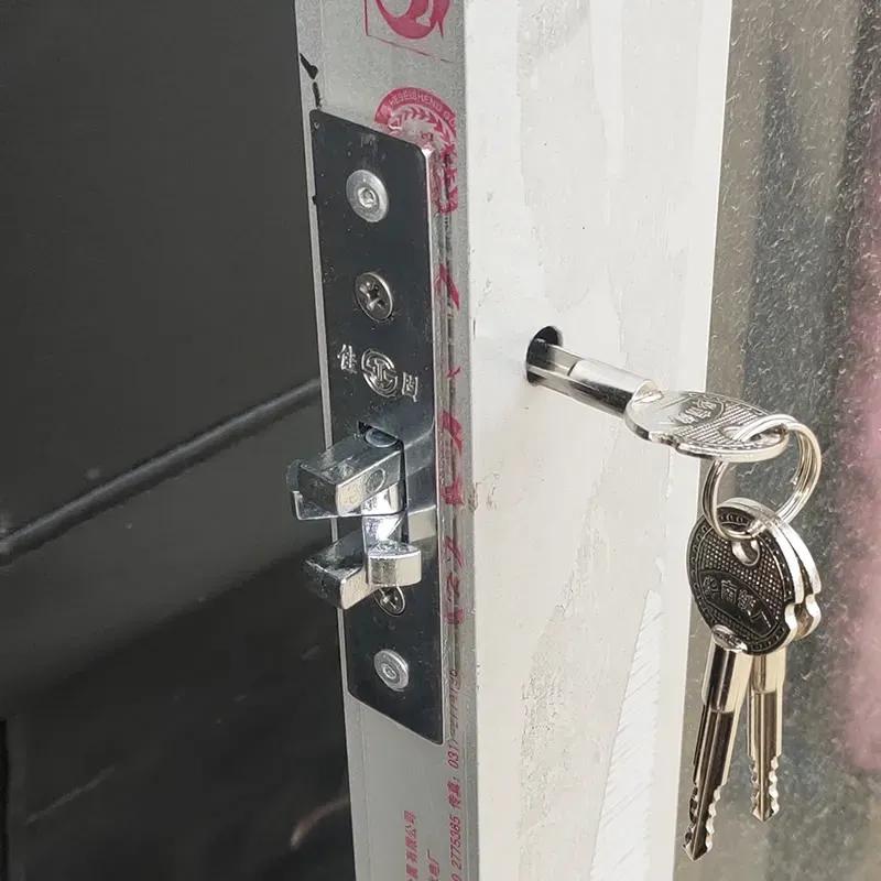 Invisible/Mortise lock,Sliding Door Invisible Hook lock,Alloy Lock body,For Framed Glass Door,strong, durable,Door Hardware