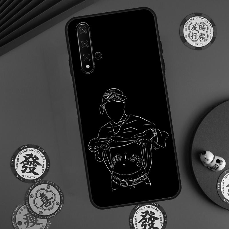 Rapper 2pac Singer Tupac For Huawei Nova 11i 8i 12i 12s 9 10 SE Y60 Y70 Y90 Y72 Y73 Y61 Y91 P60 Pro P30 P40 Lite Case