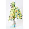 Skater Rain Poncho Kids Childrens Raincoat Dinosaur Dinosaur Boys Suitable Height 110-125cm Rapo1
