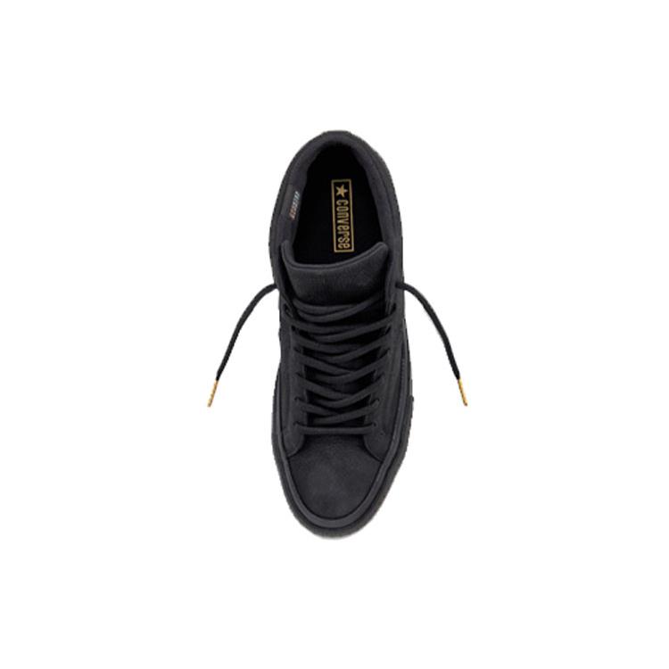 Converse Counter Climate Mid 'Triple Black' One Star 158832C