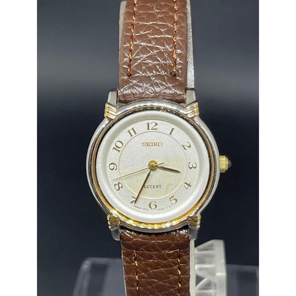 Used Excellent condition / Working condition SEIKO LUCENT Ladies Watch 1F21-0J10