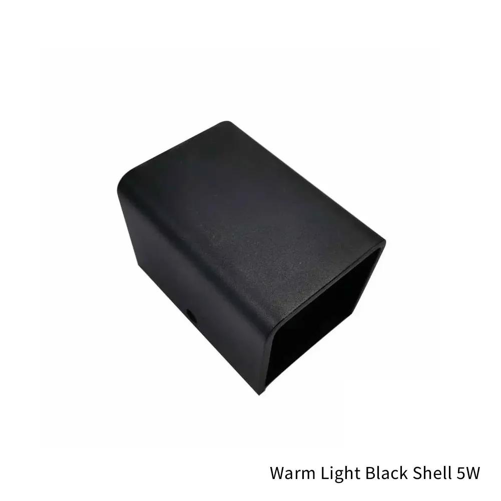 Dimmable Square Led Wall Lights Aisle Corridor Multicolor Up Down Lamps With Remote Control For Bedside Bedroom Home Decoration