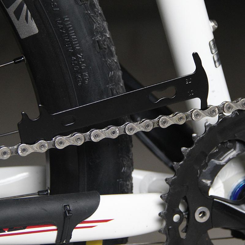 Bicycle Chain Wear Checker Measuring Ruler Professional Repair Tool For Road MTB Hybrid Bike Chain Replacement Maintenance Kit