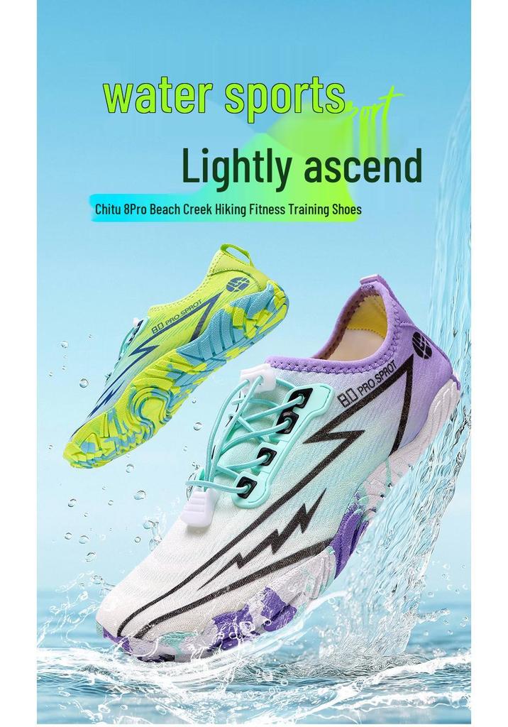 Unisex Cross-Border Trekking, Mountaineering, and Swimming Shoes: Versatile Five-Finger Water Shoes for Sports and Fitness