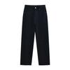 2025 Autumn/Winter Women's White High-Waisted Cropped Jeans – Petite Narrow Straight-Wide Leg Pants.