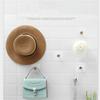 1Pcs Wall-Mounted Nordic Solid Wood Hook Creative Household Wooden Decorative Hook Bedroom Key Coat Hooks Seamless Sticky Hooks