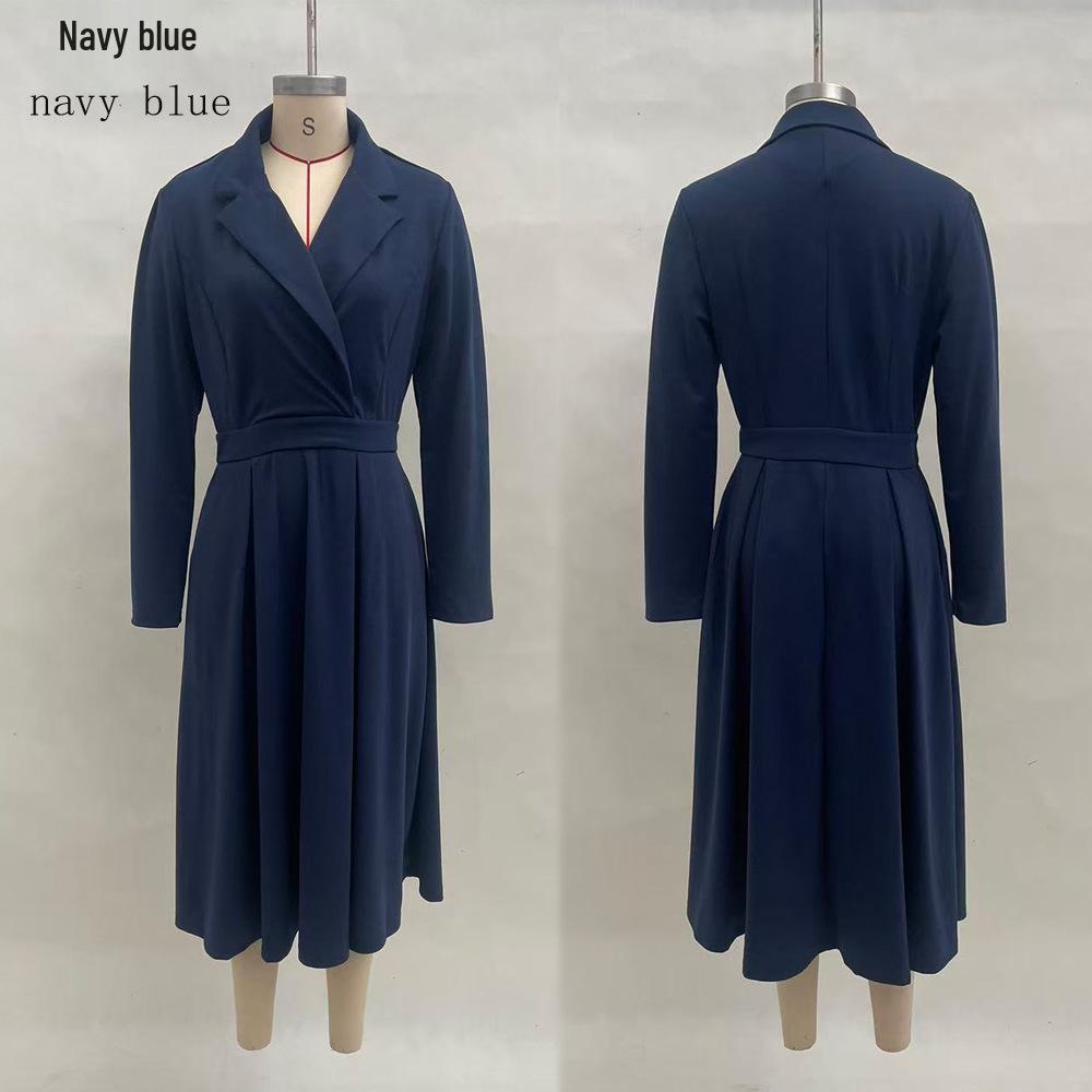 Elegant 2025 V-Neck Waist-Cinching French Slimming Evening Gown for Women