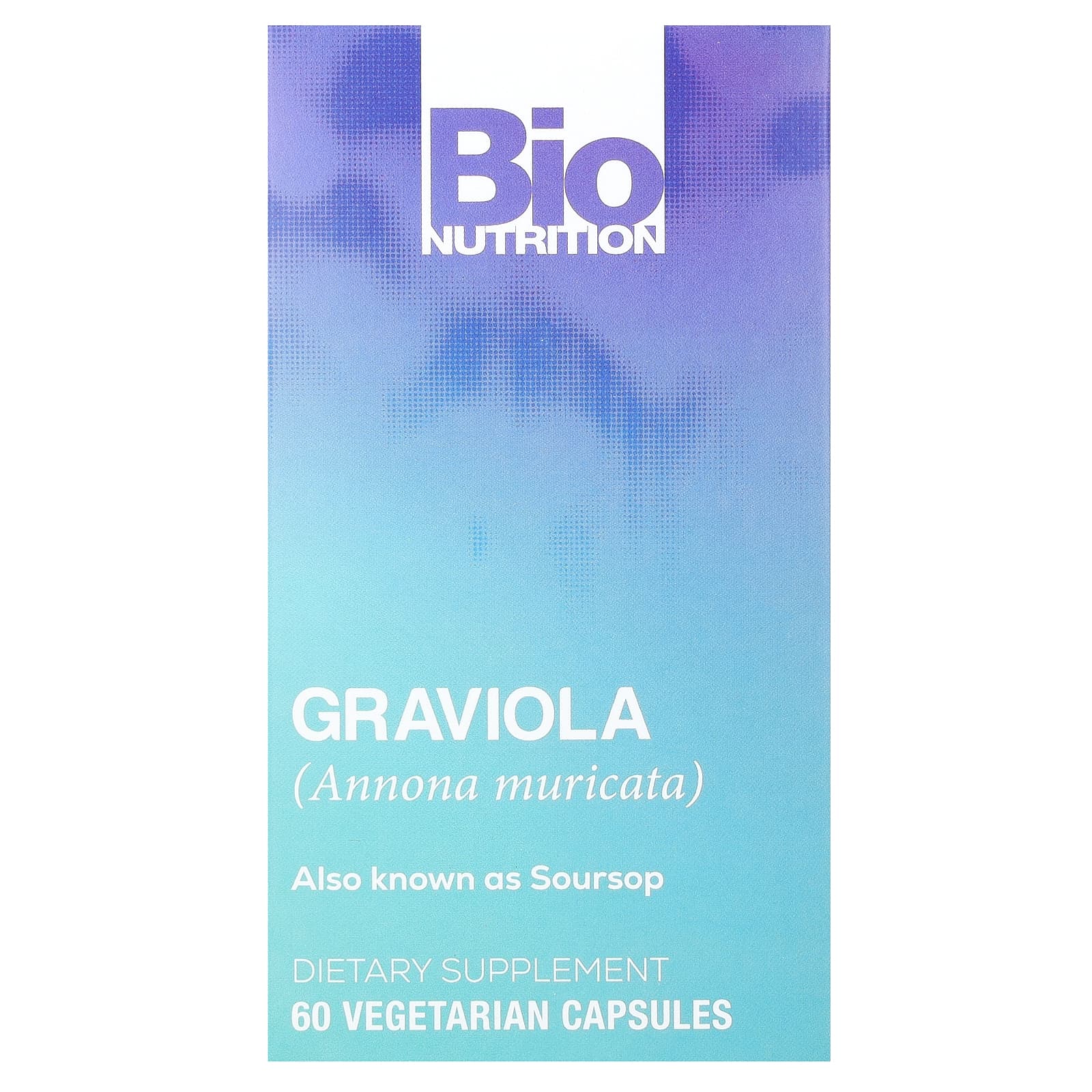 

Graviola, 60 Veggie Capsules (750Mg per capsule)