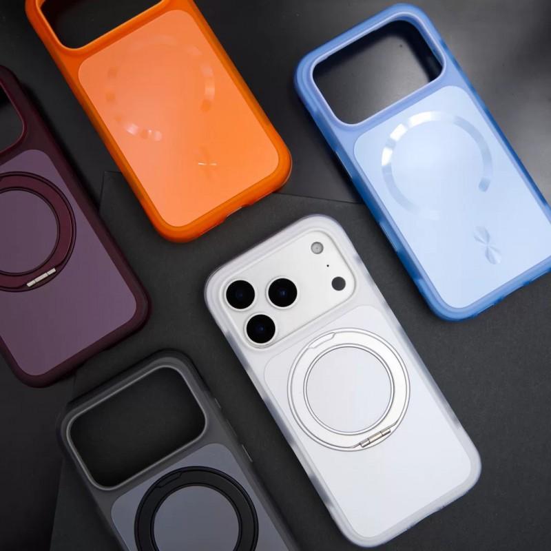 Shockproof Phone Case With Magnetic Mount 360 Rotating Stand IPhone 18 Pro Max 17 16