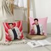 Meme C‑Chayanne Chiquito Meme Cushion Cover Breathable Linen Pillowcase Summer Odorless Eco-Friendly Invisible Zipper Washable