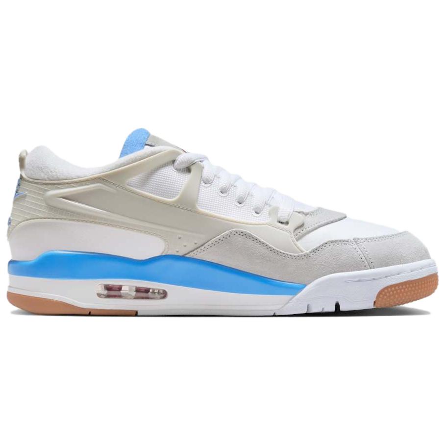 Air Jordan 4 RM Vit Legend Blå Neutral Grå Livsstilssneakers FQ7939-104