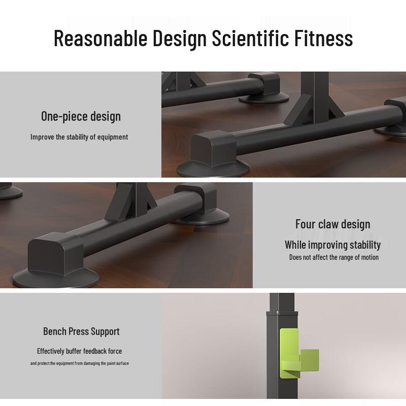 Adjustable Weightlifting Squat Rack