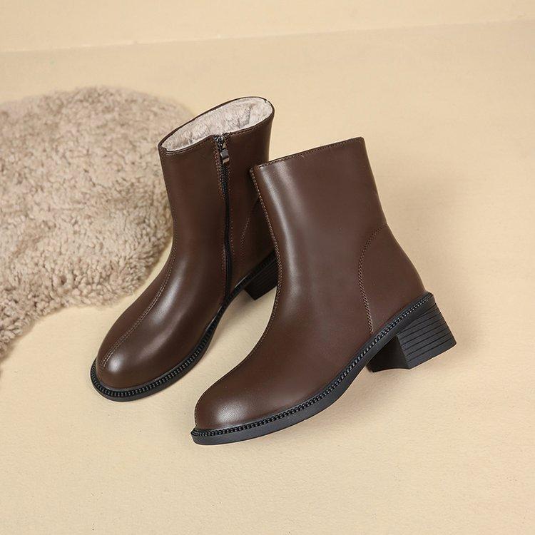 

Женские меховые высокие зимние легкие теплые снегоступы на толстой подошве нескользящие износостойкие повседневные кроссовки хлопковые ботинки 40