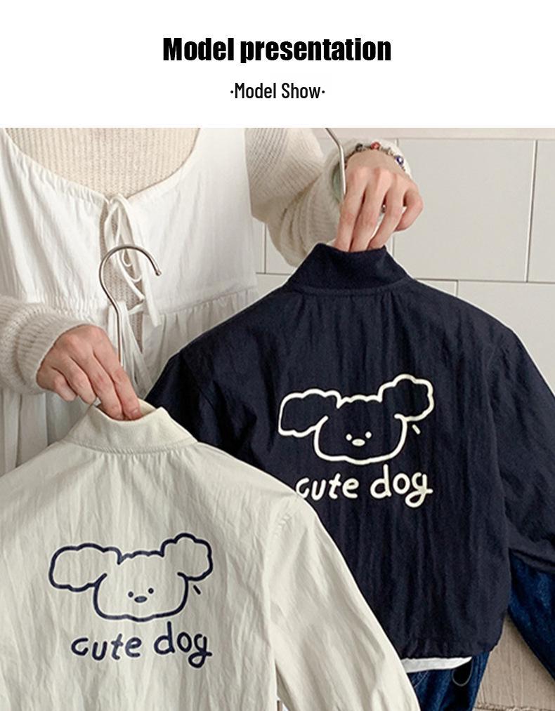 Boys' Cartoon Windbreaker: Spring & Autumn 2025 Jacket, Kids' Streetwear, New Style Outerwear