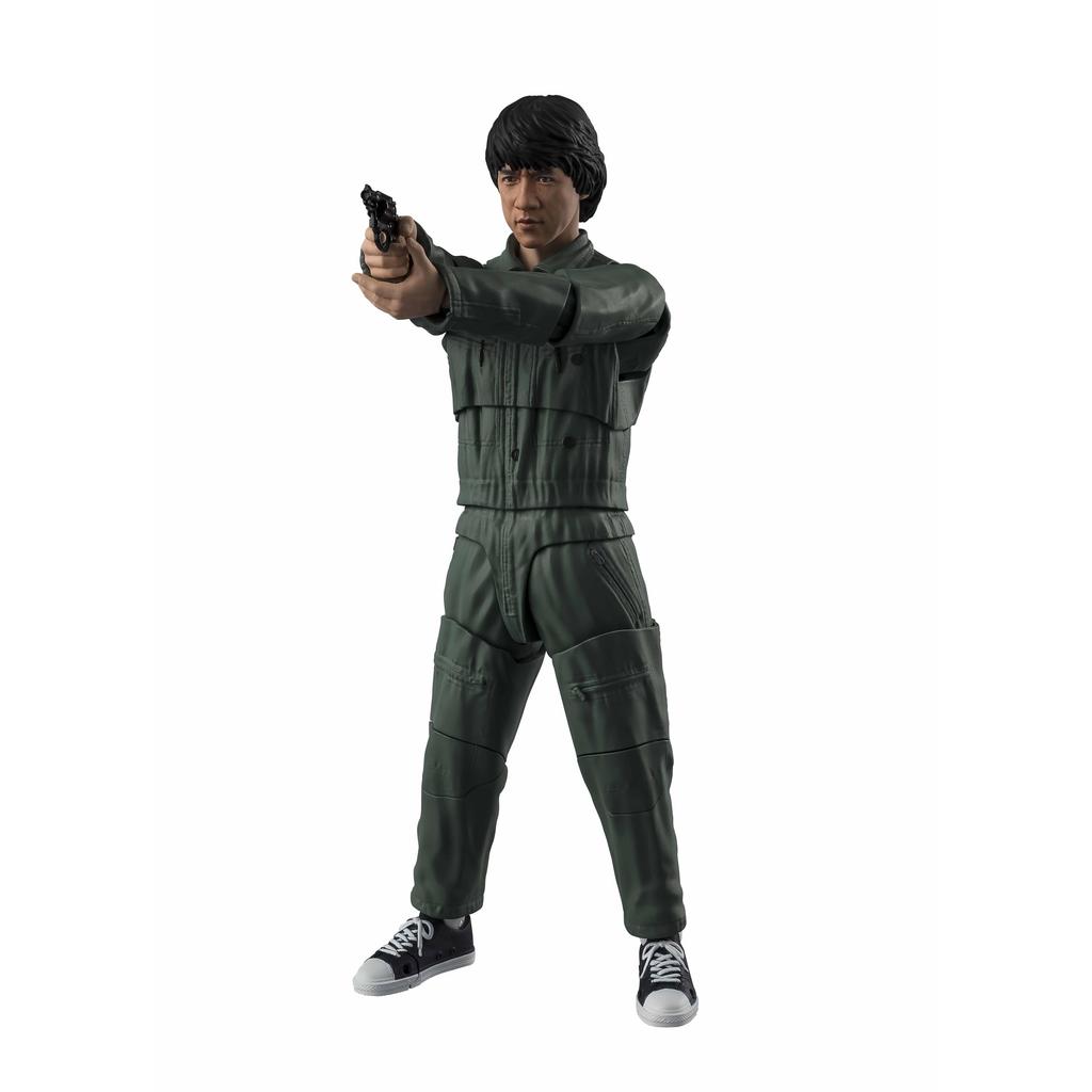 TAMASHII NATIONS S.H. Figuarts Chan Ka-Kui Figure (Police Story) 150mm PVC & ABS Action Figure - Painted and Articulated
