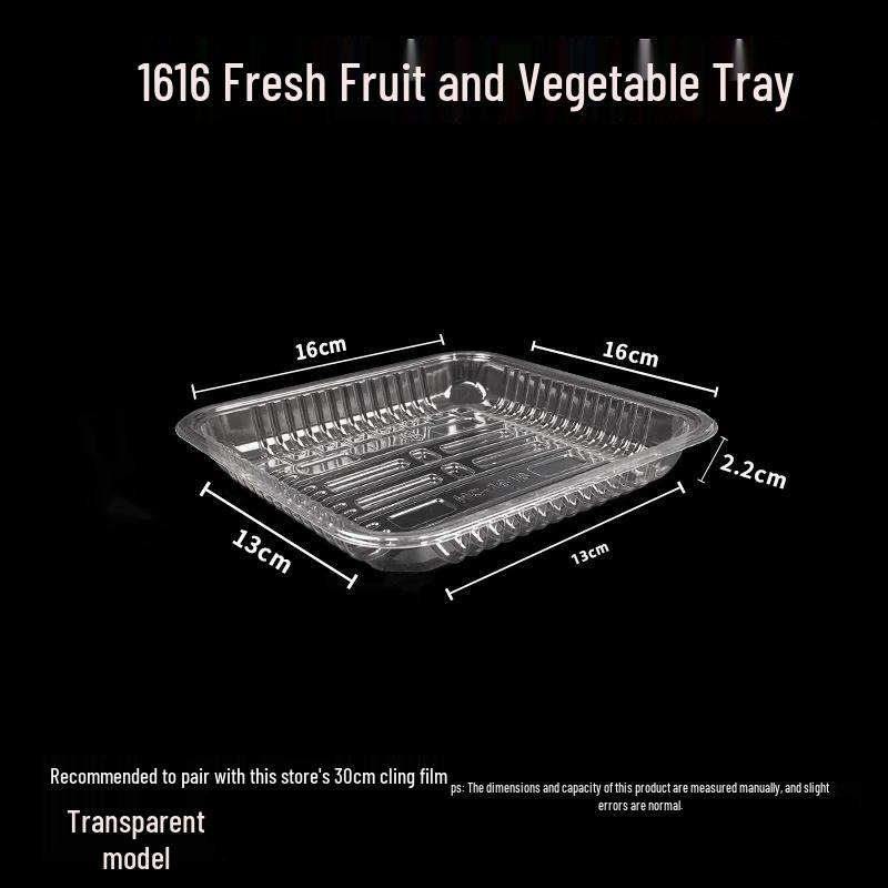 Disposable Rectangular Food Packaging Trays