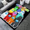 Among Us Custom Name Carpet Rug for Living Room Bedroom Home Sofa Decoration,Kids play Non-slip Floor Mat