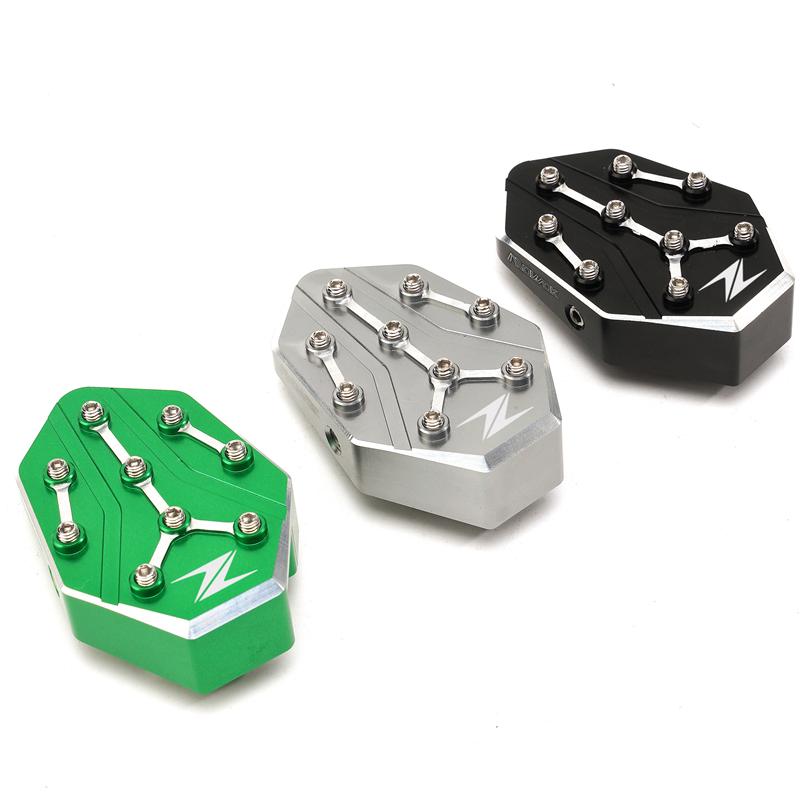 Motorcycle Accessories Rear Brake Cover Footrest Pedal Steps Extension Plate For kawasaki Z650 Z900 z400 ninja 400