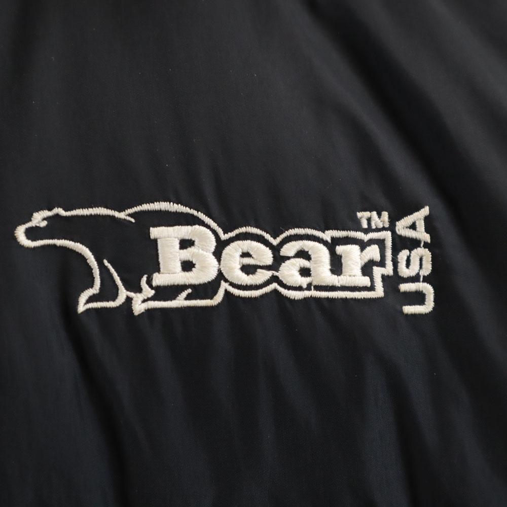 BEAR 90s Old Reversible Down Jacket M Black Men's Used