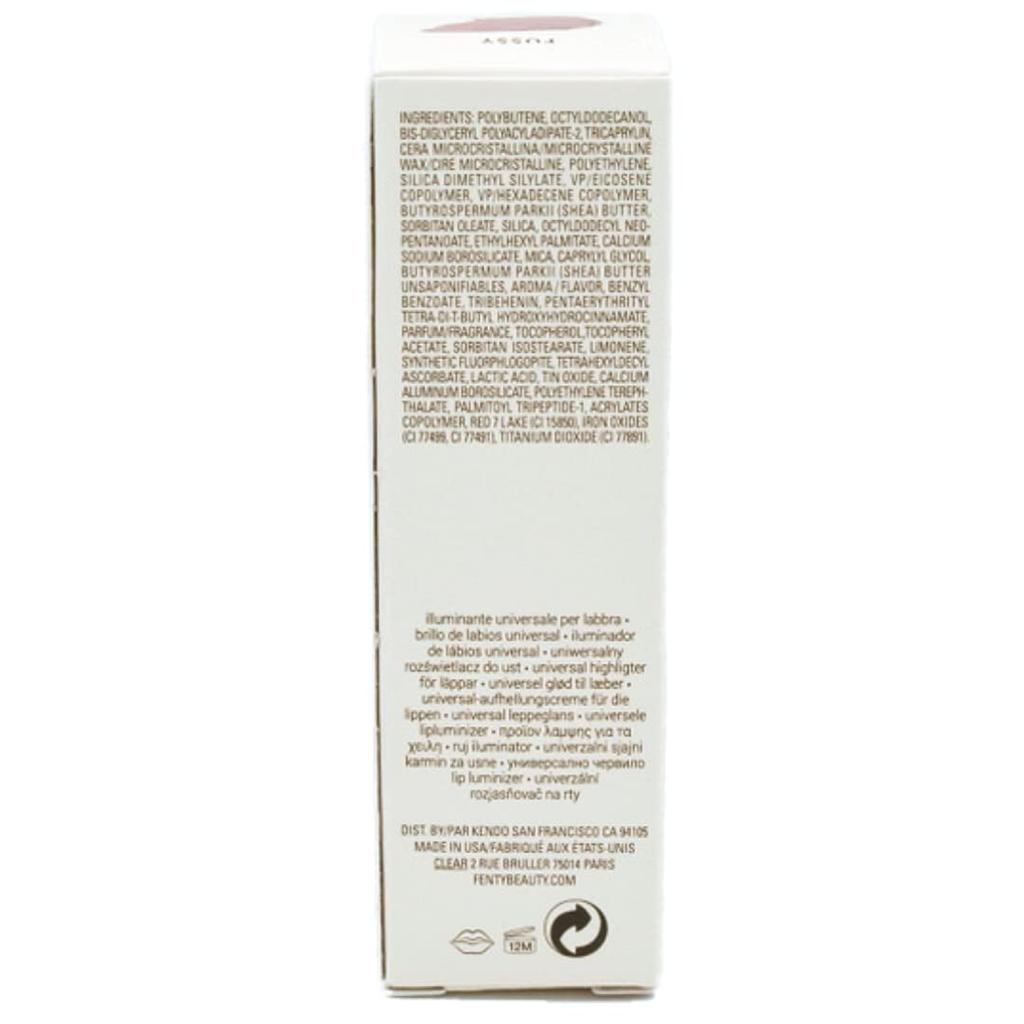 FENTY BEAUTY BY RIHANNA Gloss Bomb Universal Lip Luminizer - FUSSY - Shimmering Pink 9ml (x 1)