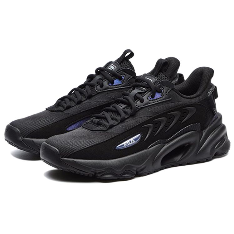 FILA Heritage Series Retro Low-Top Casual Running Shoes Women sneakers Black F12W131103FBK
