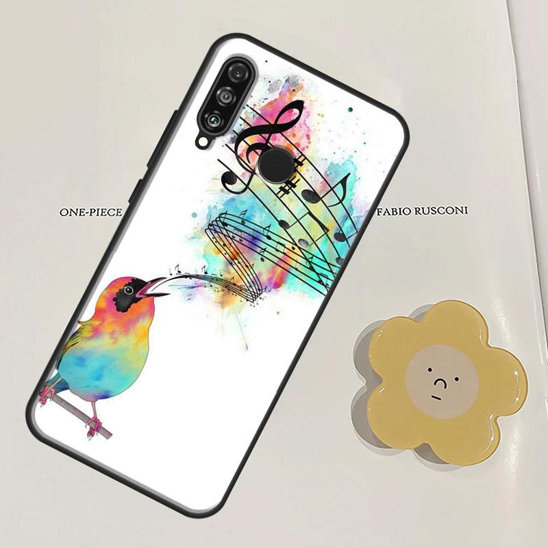 Musiknotensymbol Klavier Für Huawei Nova Y60 Y70 Y90 Y61 Y91 3i 7i 8i 11i Nova 9 10 SE 11 Pro P20 P40 P30 Lite Hülle
