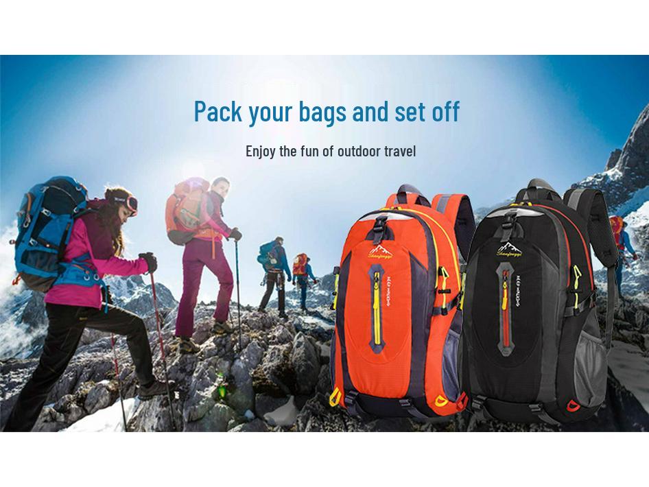 Bai Shi Qi 40L Vízálló Sport Hátizsák Túrázáshoz, Utazáshoz és Kalandhoz