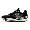 Saucony Jazz Layer Classic Retro Low Top Running Shoes Men sneaker Black S79003-1