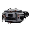 Crossbody Single Shoulder Bag Multifunction Waist Bags Fishing Pack Water Resistant Outdoor Fishing Tackle Storage Bag