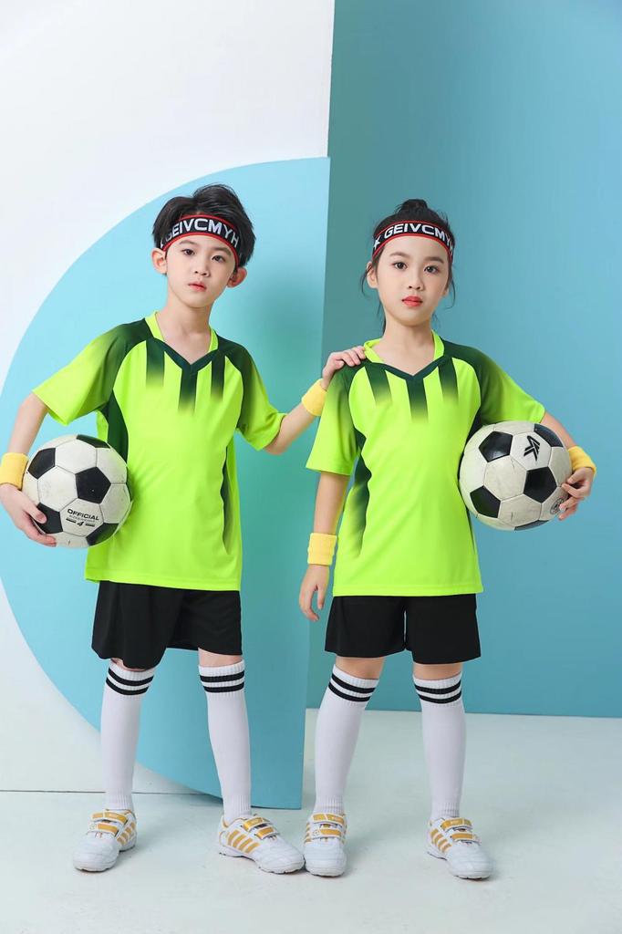 Summer New Soccer Training Uniform Men'S And Women'S Suit Adult Children Team Competition Training Uniform Jersey Fb07