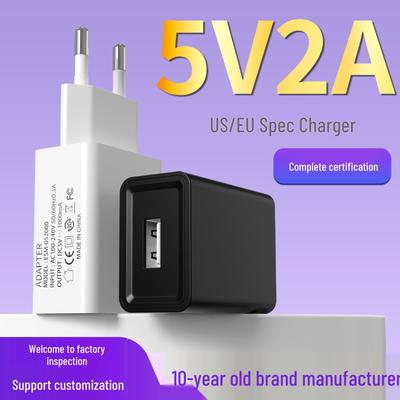 5V2A CE Certified USB Charger for Android with EU & US Plugs