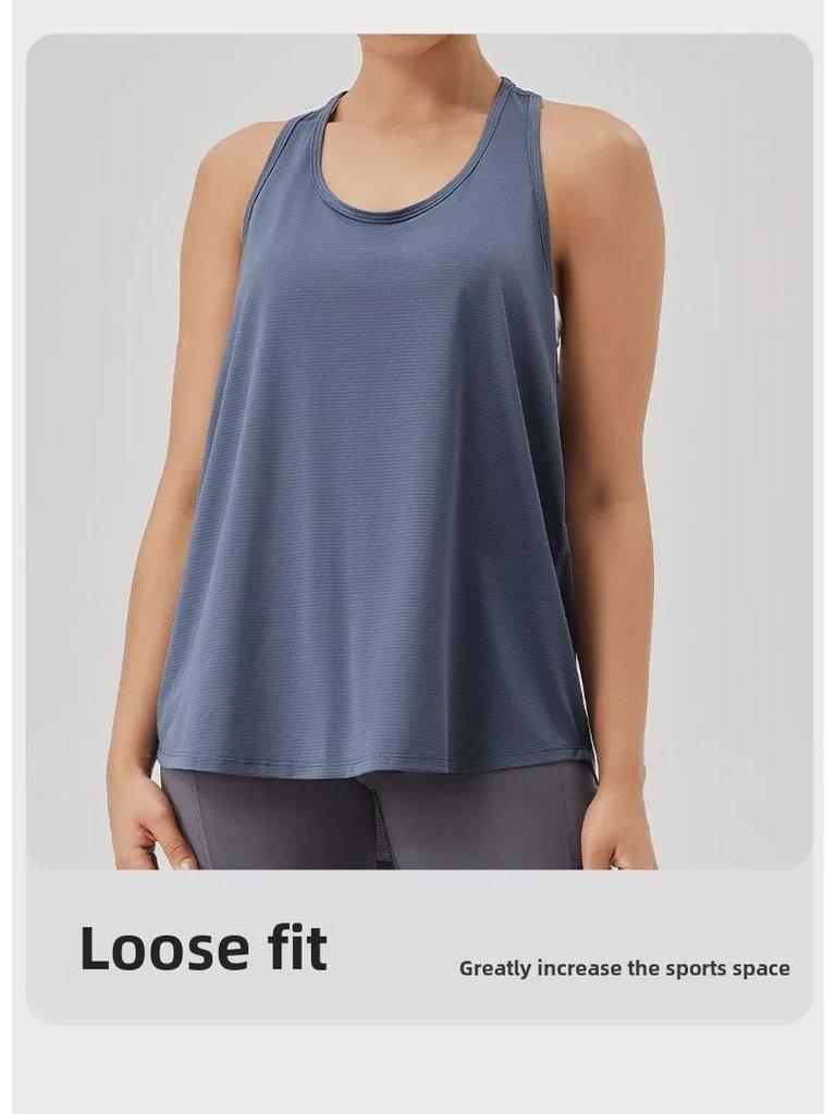 Women's Quick-Dry Summer Sports Camisole - Breathable, Sleeveless Yoga & Running Top